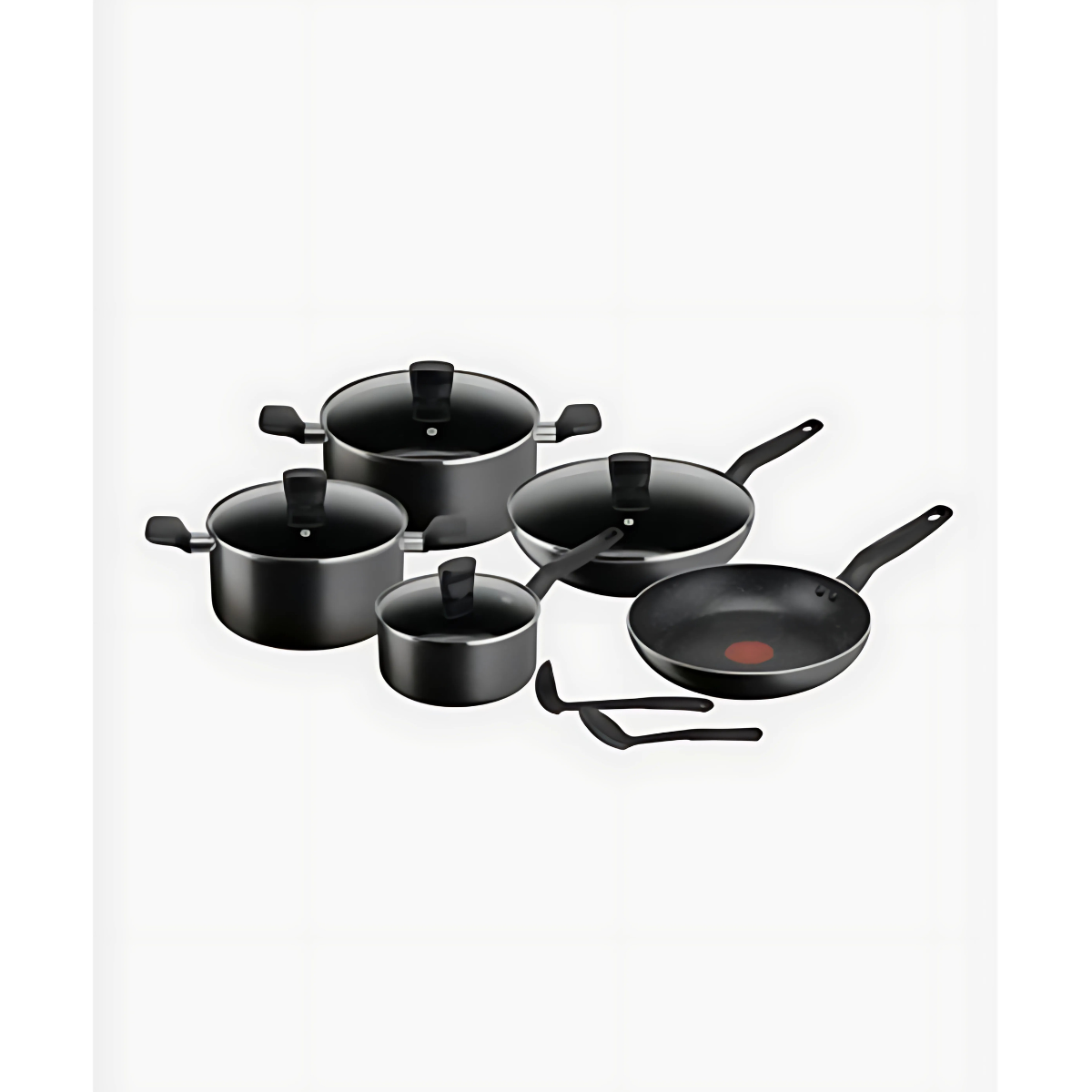 TEFAL COOKWARE  SET 11 PCS DARK STONE